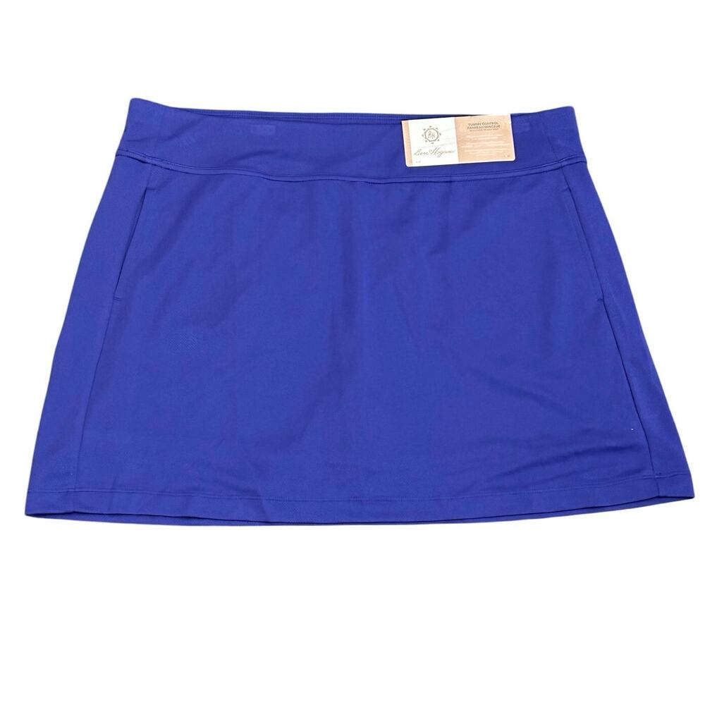 NWT Ben Hogan Purple Tummy Control UPF 50 Women’s Skort Golf Skirt Size XL